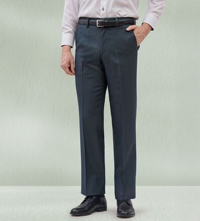 「裾上げ済コンビネーションスラックス　ノータック（メンズスラックス）」