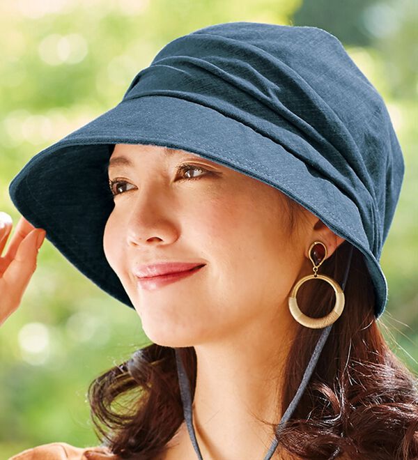 「小顔見えＵＶクロッシェ（帽子）」｜詳細画像