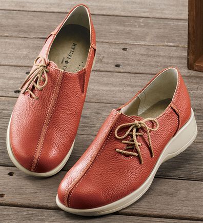 ルフラン（ルフラン）の「リュウジタカイ　ゆったり５Ｅ牛革スリッポンシューズ（スリッポン）」