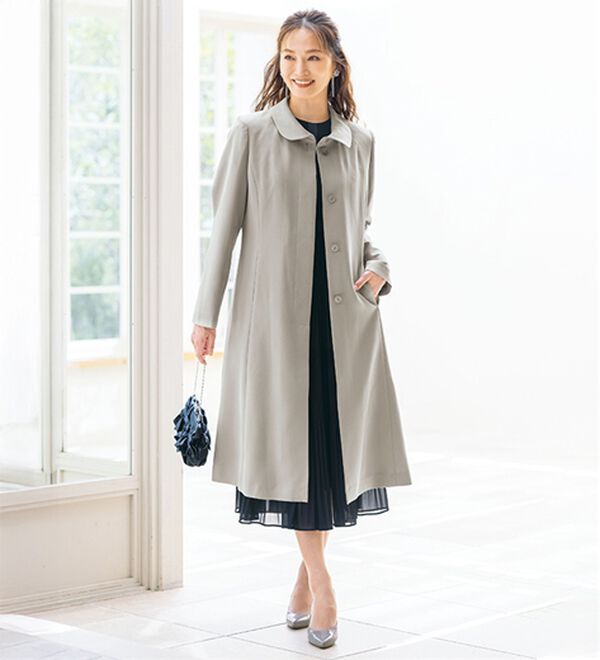 ルフラン（ルフラン）の「はっ水フォーマルコート（ロングコート）」｜詳細画像