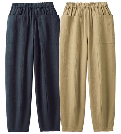 ルフラン（ルフラン）の「【２本組】まるごとコットン！接結ガーゼパンツ（その他パンツ）」