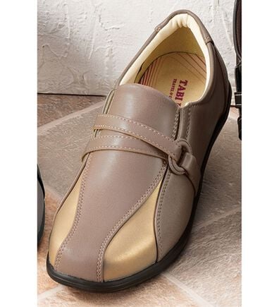 ルフラン（ルフラン）の「＜タビバキ＞配色ベルトデザインシューズ（フラットシューズ）」