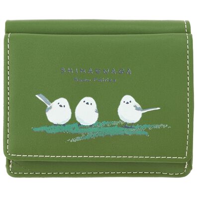 「コンパクト財布（シマエナガ）（財布・パスケース）」