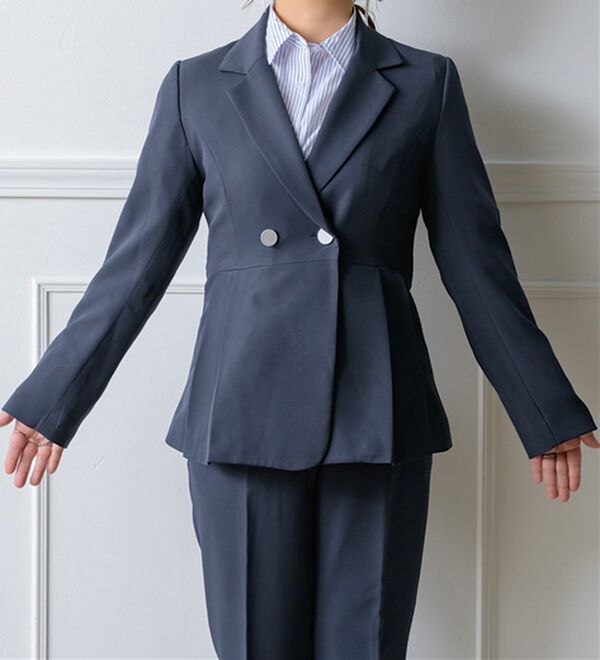 BELLUNA（ベルーナ）の「【Taiyouさんコラボ】＜セットアップ対応＞ペプラムジャケット（その他ジャケット）」｜詳細画像