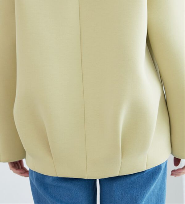 BELLUNA（ベルーナ）の「きれい見えとろみ素材コクーンコート（ハーフコート）」｜詳細画像