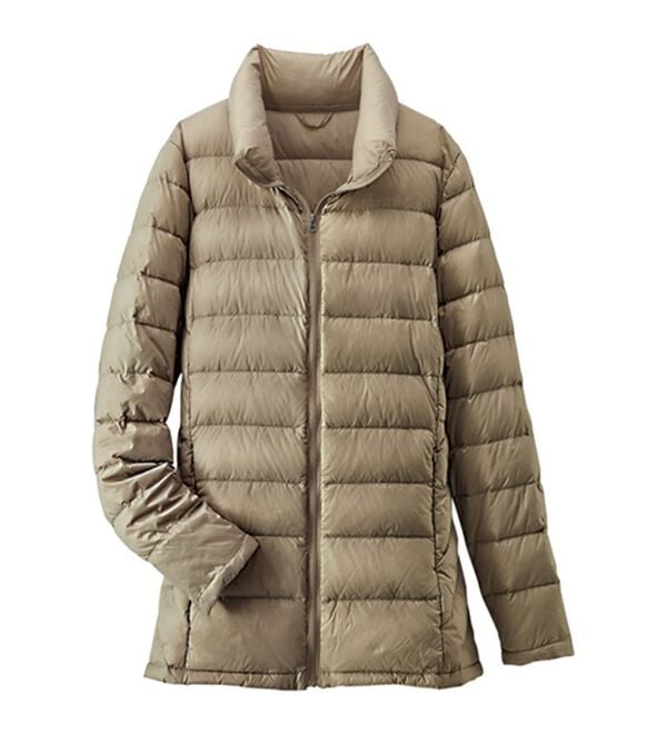 BELLUNA（ベルーナ）の「洗える！軽量ダウンスタンド衿ジャケット（ポーチ付）（ダウンコート・ジャケット・ベスト）」｜詳細画像