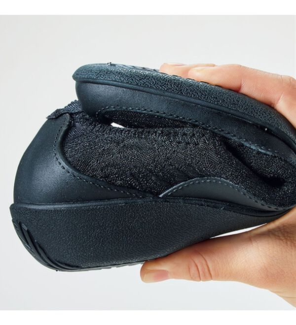 BELLUNA（ベルーナ）の「改良版幅広のびの～びクッションシューズ（スリッポン）」｜詳細画像