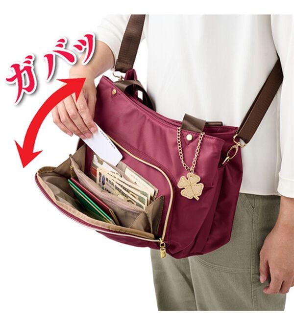 「整理収納１０ポケット軽量バッグ（その他バッグ）」｜詳細画像