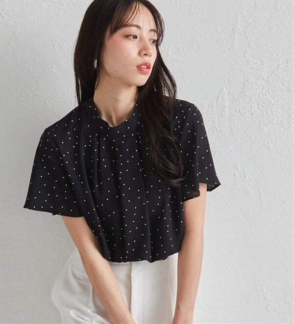 RANAN（ラナン）の「【新色追加】機能付タックデザインブラウス（ブラウス）」｜詳細画像