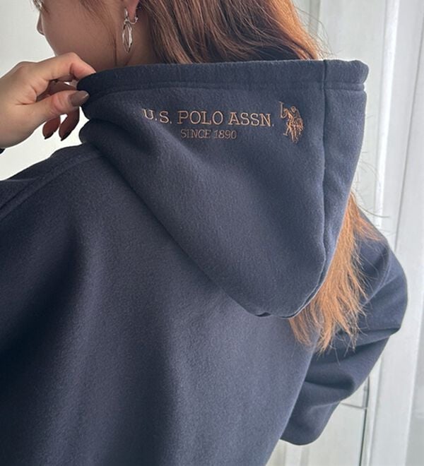 GeeRA（ジーラ）の「【U.S. POLO ASSN.】選べる２丈！フード刺繍裏起毛パーカー（パーカー）」｜詳細画像