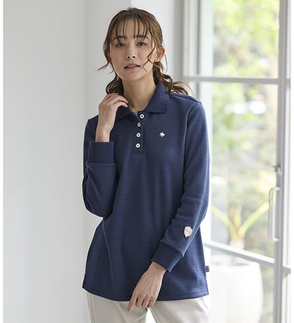 2枚組】【POLO BCS】裏起毛かのこポロチュニック - ベルーナ