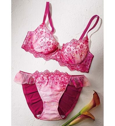 YU'NOW（ユナウ）の「【選べるデザイン】プチプラブラ＆ショーツセット（ブラジャー＆ショーツセット）」