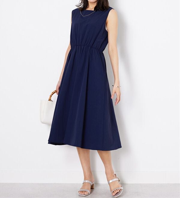 BELLUNA（ベルーナ）の「2点セット【Ｌａｇｒｉｌｕａ】メッシュ使いワンピースアンサンブル（その他ワンピース）」｜詳細画像