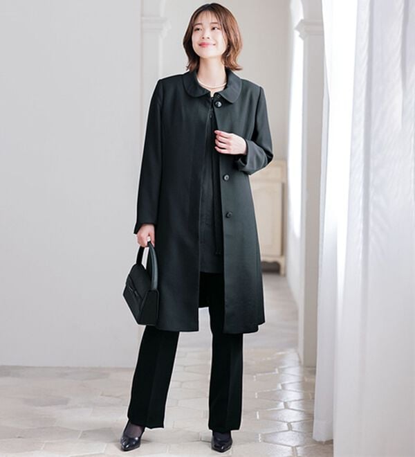 ルフラン（ルフラン）の「はっ水フォーマルコート（ロングコート）」｜詳細画像