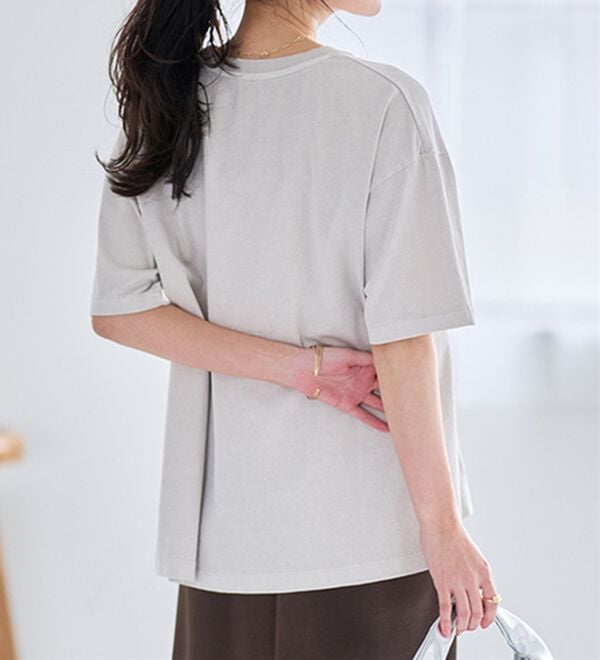 RANAN（ラナン）の「ヴィンテージライクロゴTシャツ（カットソー）」｜詳細画像