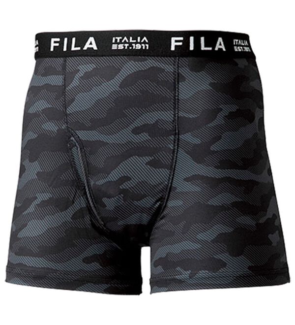 「【３枚組】＜フィラ＞カモフラグラフィックボクサーパンツ（メンズボクサーパンツ）」｜詳細画像