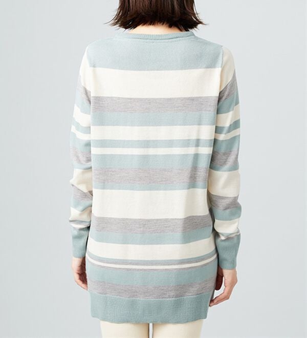 BELLUNA（ベルーナ）の「カシミヤタッチニットチュニック（チュニック）」｜詳細画像