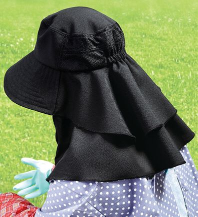 「風が通るＵＶカットお庭帽子（帽子）」