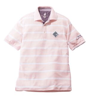 「＜ビバリーヒルズ・ポロクラブ＞選べるデザインポロシャツ（メンズポロシャツ）」｜サーモン