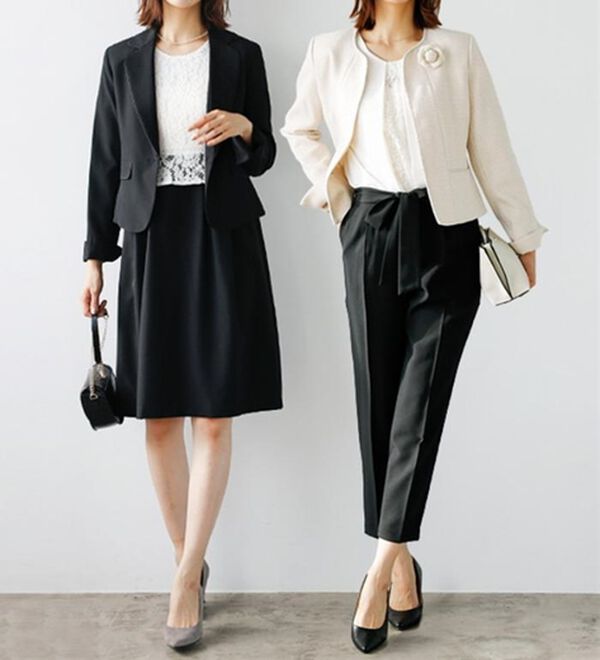 GeeRA（ジーラ）の「【入卒式/セレモニー】ツイード着回し５点セットスーツ　２ジャケット＆パンツ＆ワンピ（その他スーツ）」｜詳細画像