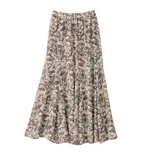 GeeRA（ジーラ）の「切替フレアーロングスカート（ロングスカート）」｜詳細画像