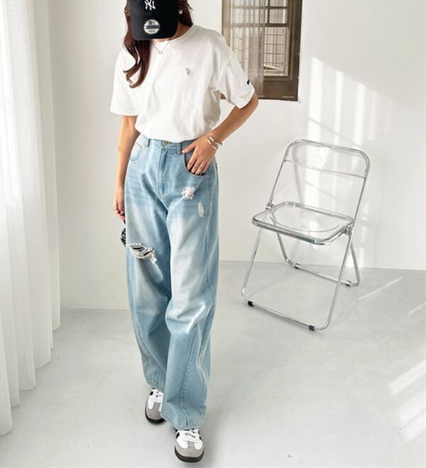 GeeRA（ジーラ）の「【Ｕ．Ｓ．　ＰＯＬＯ　ＡＳＳＮ．】カラーTシャツ（Tシャツ）」｜詳細画像