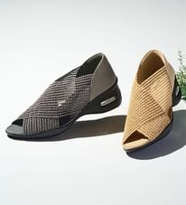 ルフラン（ルフラン）の「＜足助＞５Ｅメッシュエアサンダル（サンダル・ミュール）」