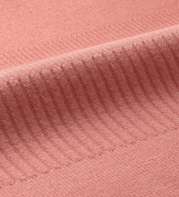 BELLUNA（ベルーナ）の「ボーダージャカード素材ラガーシャツワンピース（カットソーワンピース）」｜詳細画像