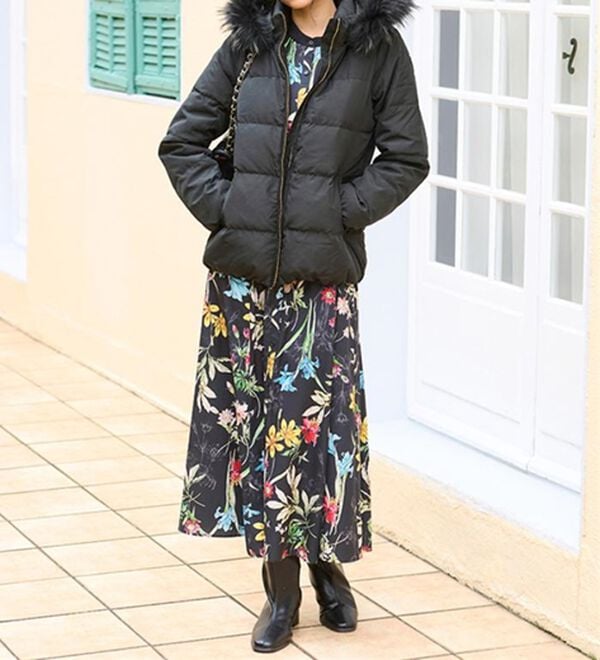 RANAN（ラナン）の「リアルファー付ダウンショートコート（ショートコート）」｜詳細画像