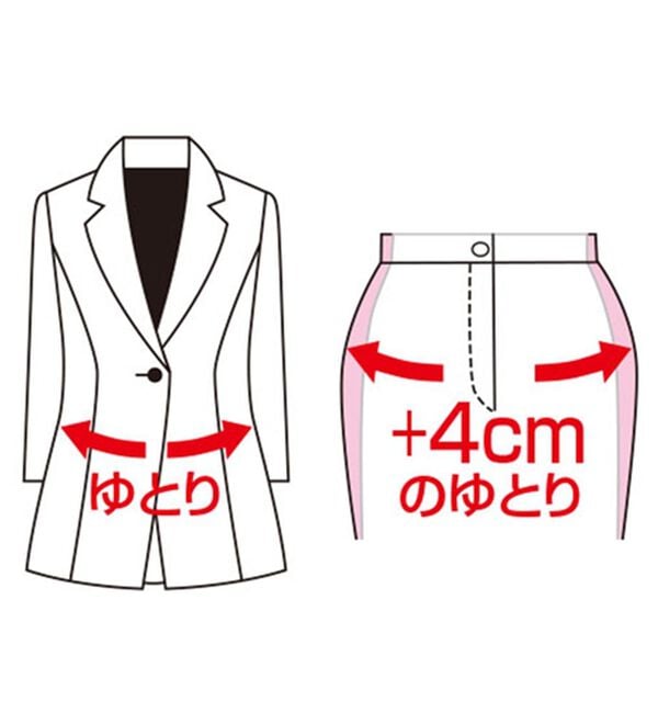 ルフラン（ルフラン）の「【３点セット】ゆとり設計！３点セットスーツ（ブラックフォーマル（喪服・礼服））」｜詳細画像