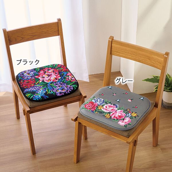 「レイクアルスター低反発シートクッション２枚組（クッション・クッションカバー）」｜詳細画像