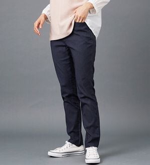 BELLUNA（ベルーナ）の「ウルトラ美脚！ストレッチパンツ（フルレングスパンツ）」｜デニム調