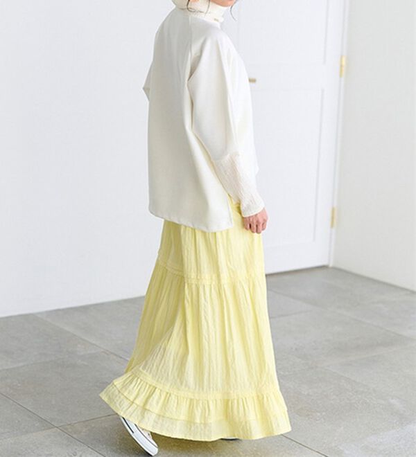 RANAN（ラナン）の「レイヤードデザインカットソー（カットソー）」｜詳細画像