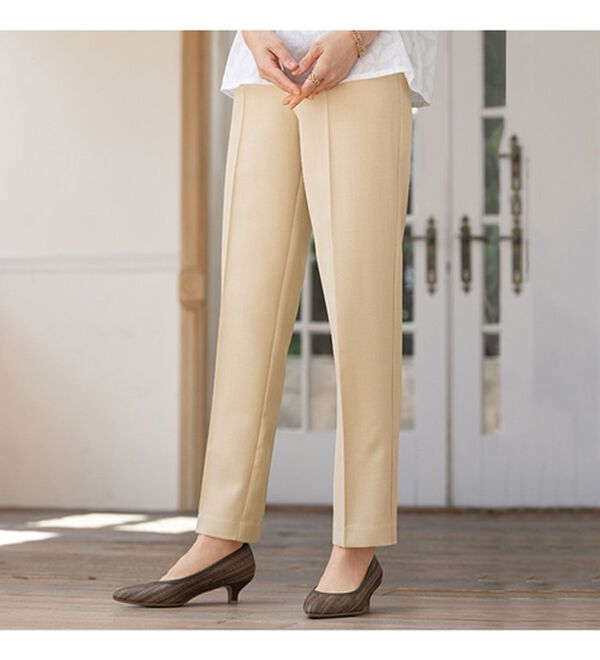 ルフラン（ルフラン）の「やさしさ設計　するっとはけるパンツ（フルレングスパンツ）」｜詳細画像