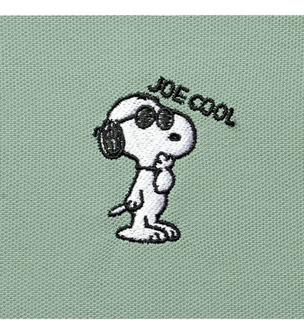 BELLUNA（ベルーナ）の「スヌーピー刺しゅうポロチュニック（ポロシャツ）」｜詳細画像