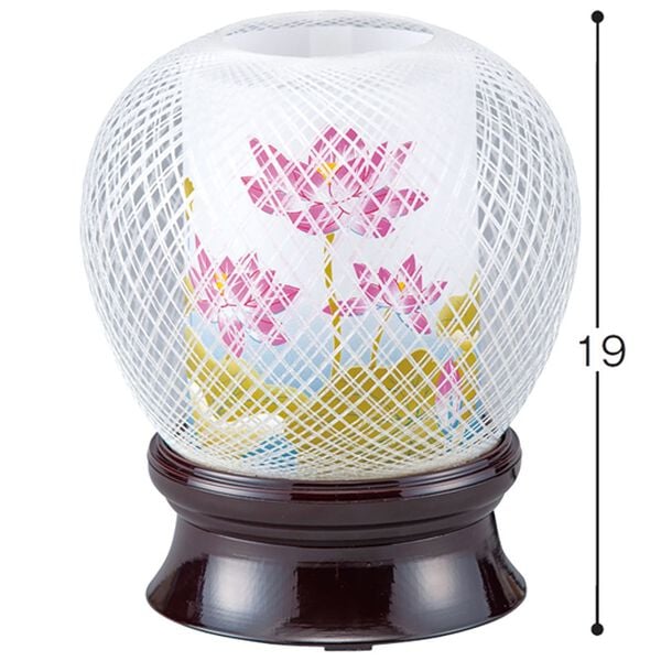 「回転式インテリア提灯花まゆ（蓮華）（椅子・チェア・スツール）」｜詳細画像