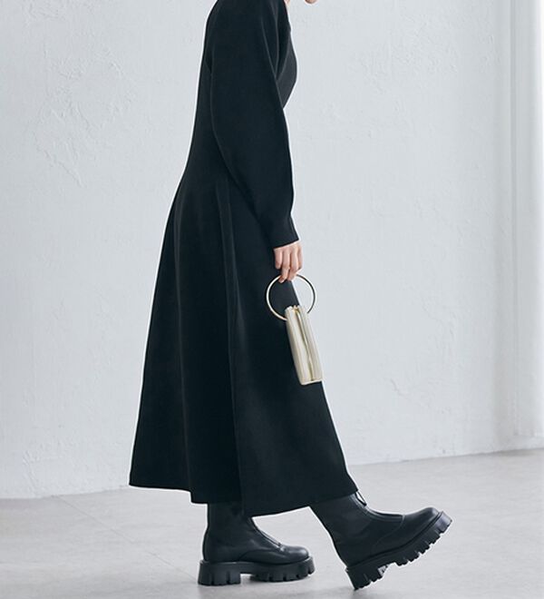 RANAN（ラナン）の「コクーンシルエットニットワンピ（ニットワンピース）」｜詳細画像