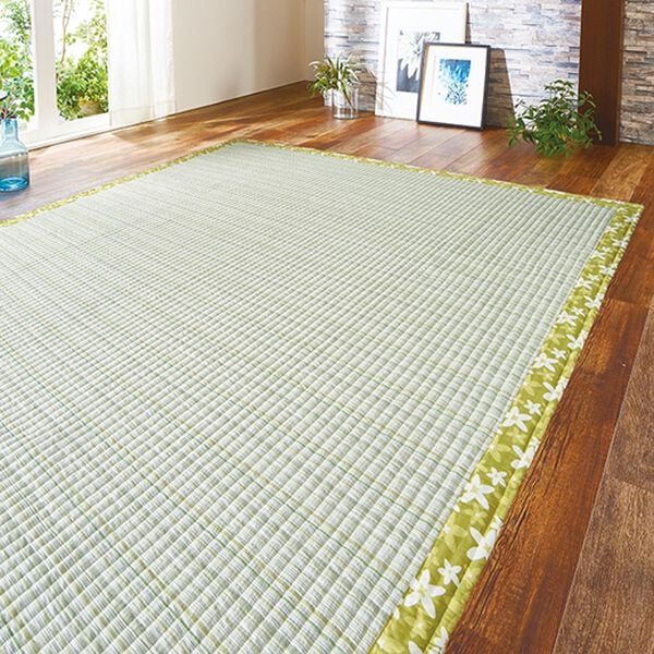 「【８／３まで早割】洗える綿１００％しじらカーペット（カーペット）」｜詳細画像