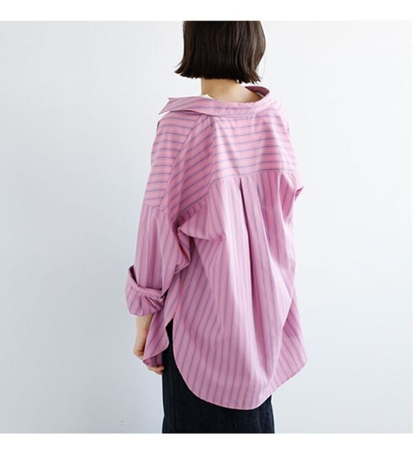 GeeRA（ジーラ）の「アソート柄オーバーサイズシャツ（シャツ）」｜詳細画像