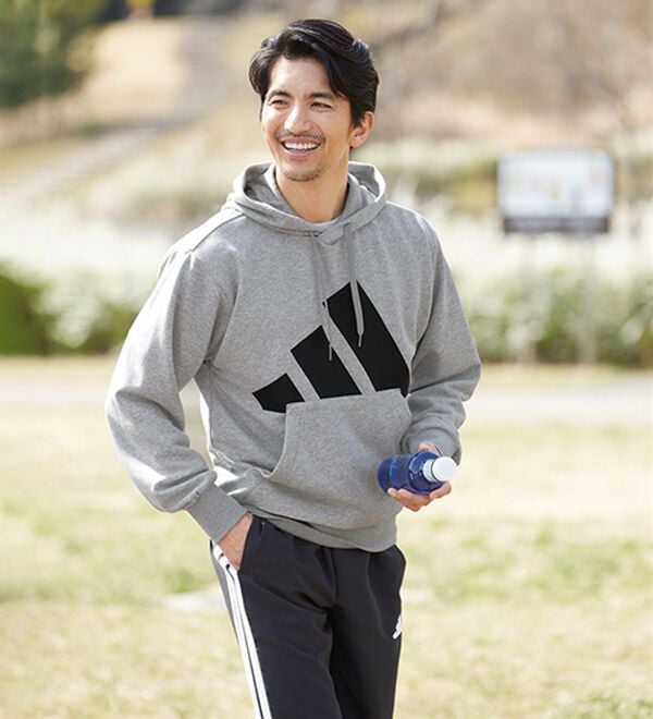 「＜アディダス＞スウェットフーディ（メンズパーカー）」｜詳細画像