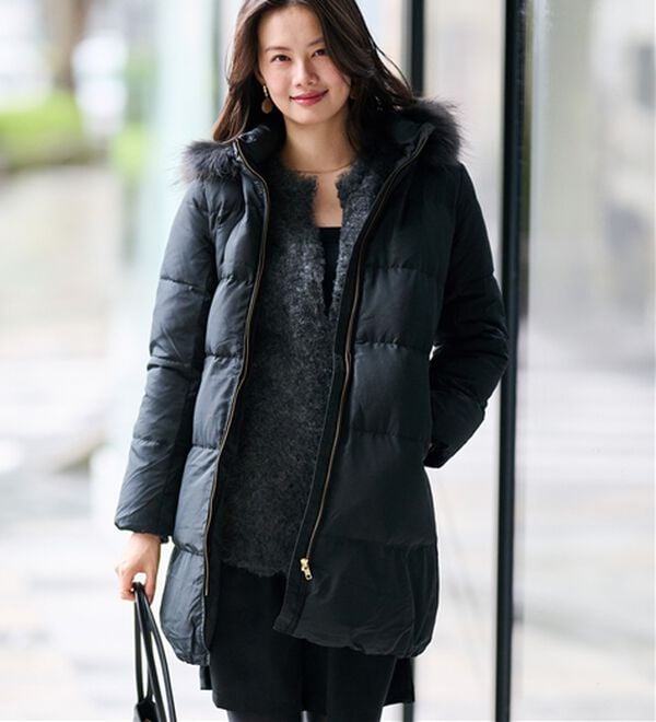 リアルファー付ダウンコート - ベルーナ【公式】