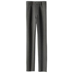 BELLUNA（ベルーナ）の「なめらかボンディング素材美脚ストレートパンツ（フルレングスパンツ）」｜杢チャコール