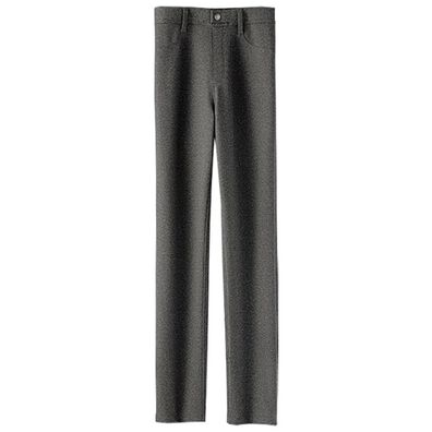 BELLUNA（ベルーナ）の「なめらかボンディング素材美脚ストレートパンツ（フルレングスパンツ）」