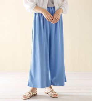 LAVIENNE（ラヴィエンヌ）の「【医師オススメ】着回し自在ワイドパンツ（パジャマ・ルームウェア）」｜詳細画像