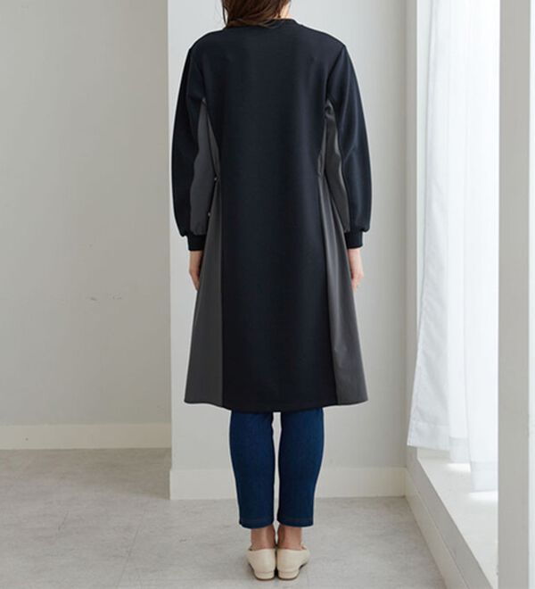 BELLUNA（ベルーナ）の「配色切替ポケットデザインワンピース（その他ワンピース）」｜詳細画像