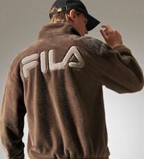 「＜フィラ＞大人の艶！ミンクフリースジャケット（メンズブルゾン）」