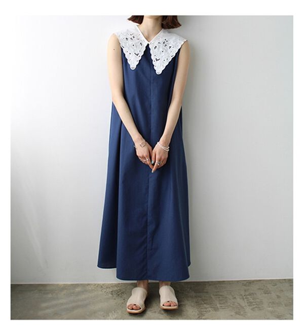 GeeRA（ジーラ）の「カットワーク刺しゅう付け衿（その他ファッション小物）」｜詳細画像