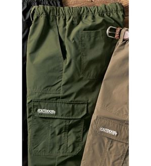 「＜アウトドアプロダクツ＞年間定番イージーカーゴパンツ（メンズフルレングスパンツ）」｜カーキ