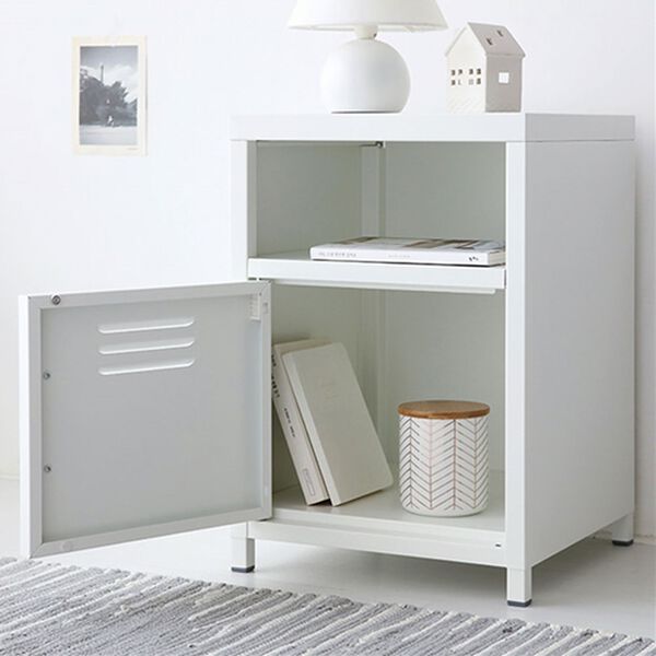 iellio（イエリオ）の「＜ＭＡＲＫＥＴ　Ｂ＞スチールロッカーキャビネット（リビング収納）」｜詳細画像