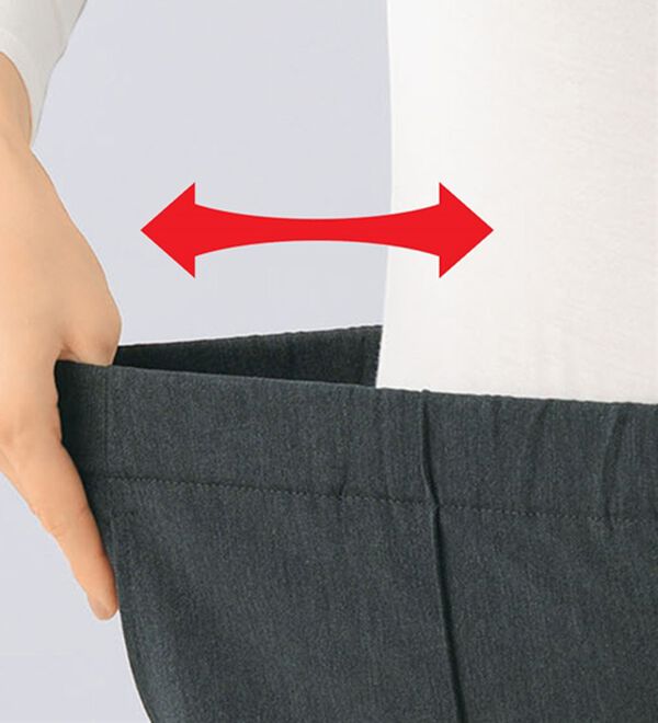 ルフラン（ルフラン）の「【３本組】日本製すっきり見えのフレアーパンツ（フルレングスパンツ）」｜詳細画像